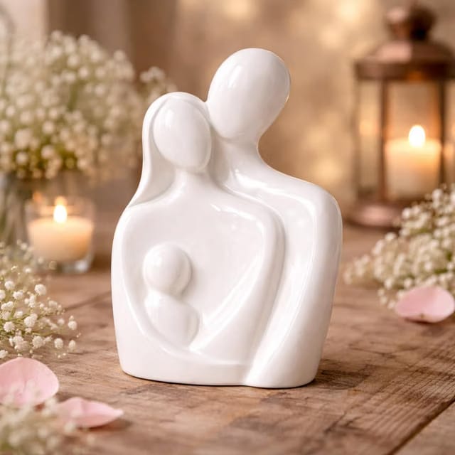 Family Showpiece Home Decor Items for Living Room, Bed Room, Decoration for Center Table, Wall Shelf