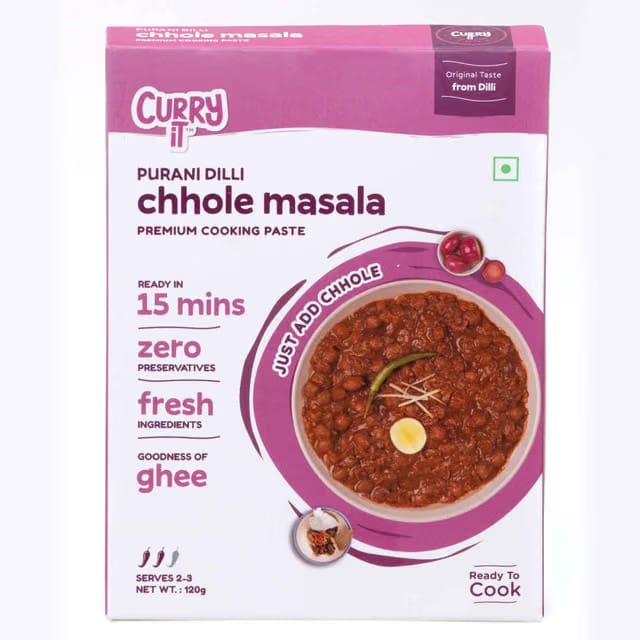 Curryit Purani Dilli Chole Masala