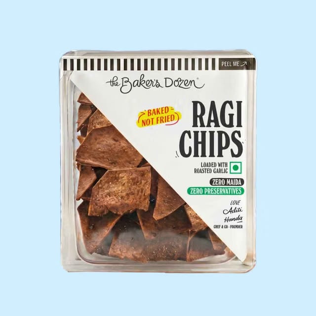 The Baker's Dozen Ragi Chips Zero Maida