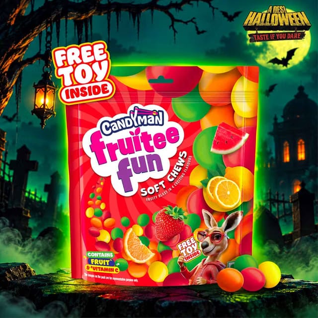 Candyman Fruitee Fun Soft Chews Fruity Candy