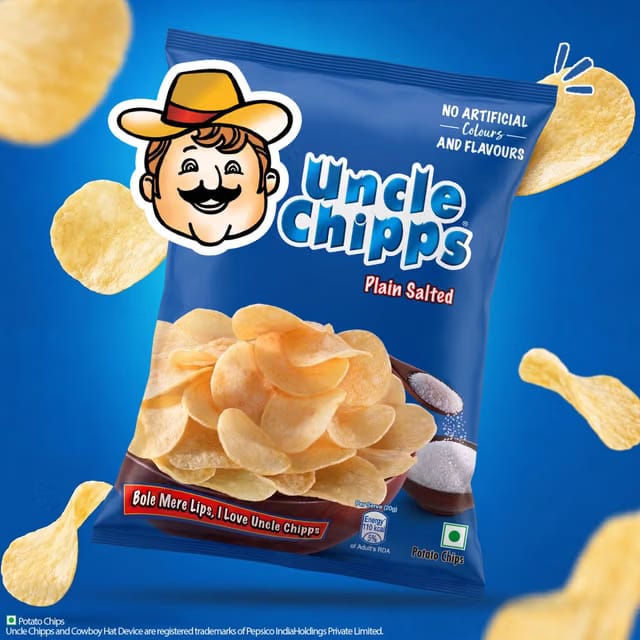 Uncle Chipps (Plain Salted) Crunchy Potato Chips