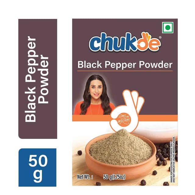Chukde Black Pepper Powder (Kali Mirch Powder)