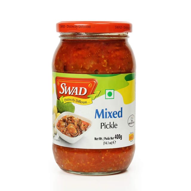 SWAD Mixed Pickle 400g Glass Jar