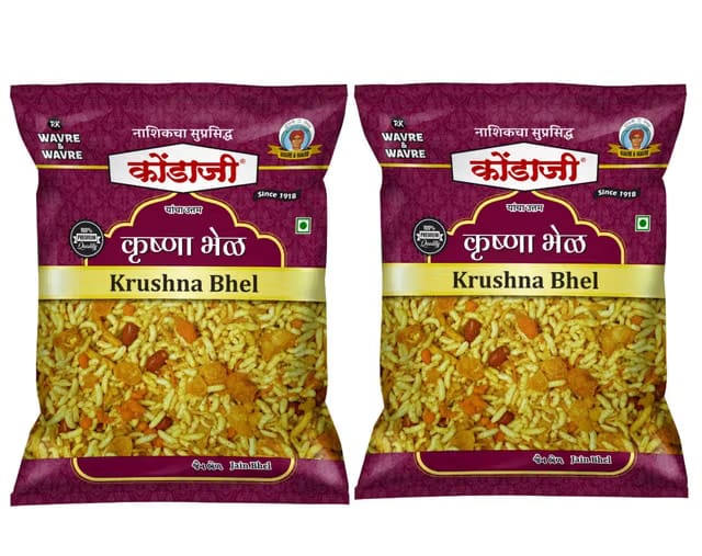 K0NDAJI Krushna Bhel |Packs of Two