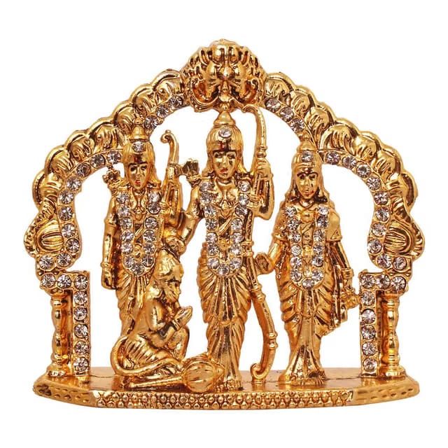 GCT Ram Darbar Idol Lord Rama Laxman Hanuman Sita Family Murti