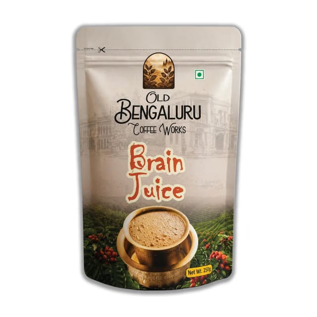 Old Bengaluru Coffee Works Brain Juice Filter Coffee 80% Coffee 20% Chicory