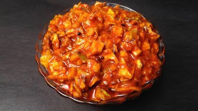 Cut Mango Pickle 250grms, chinna mukkala pachadi, magaya Pickle Shubamaasthu Home Food