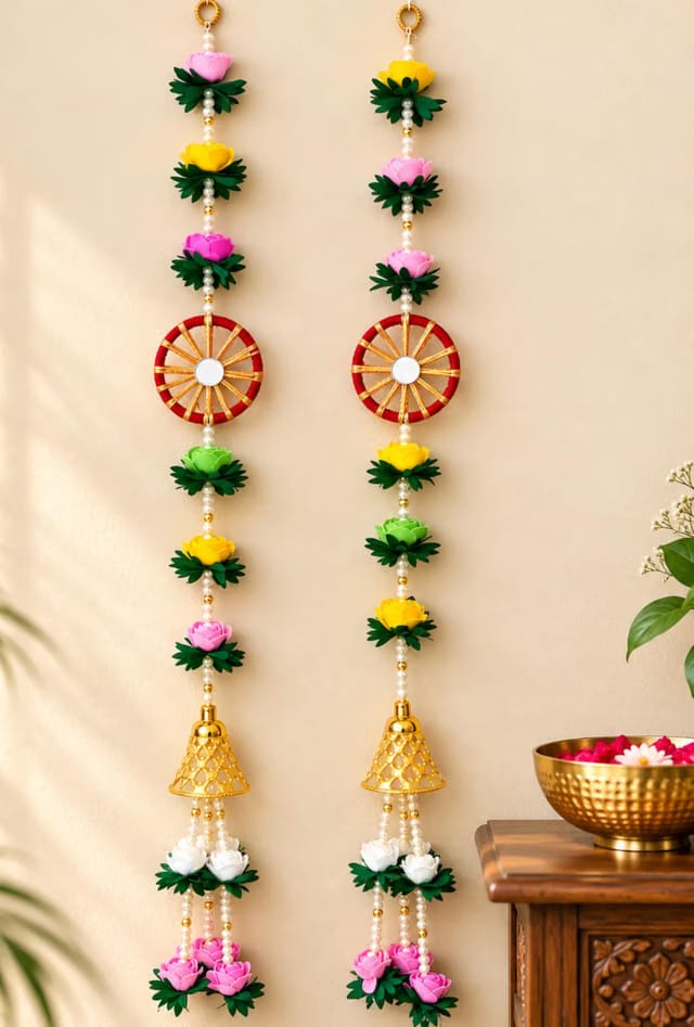 Wall Hanging Decoration Set of 2pcs, Size=30inch