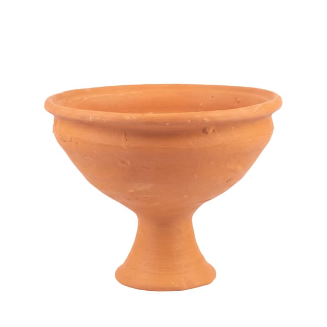 Handmade Clay Dhunuchi for Durga Puja, Pooja & Aarti