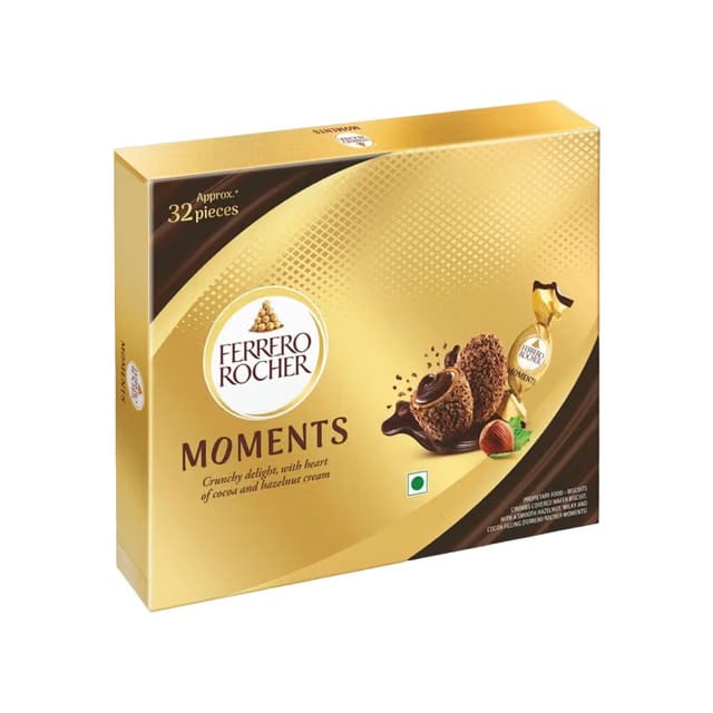 Ferrero Rocher Moments Chocolate Gift Pack (32 pieces)