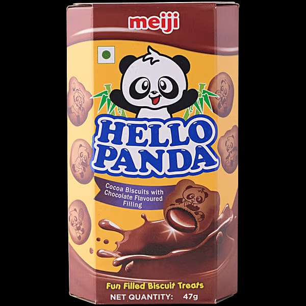 Meiji Hello Panda Biscuits - Double Chocolate Filling
