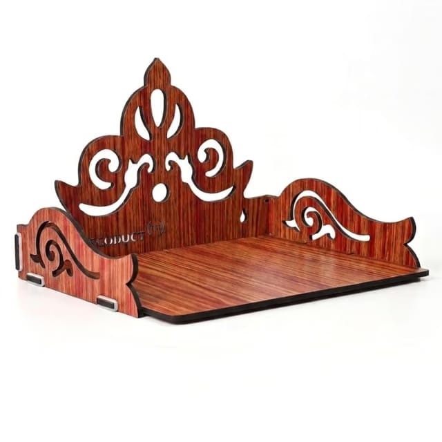 Handcrafted Wooden Mandir for Home & Office