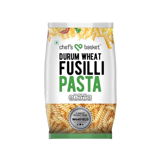 Chef's Basket Durum Wheat Semolina Fusili Pasta