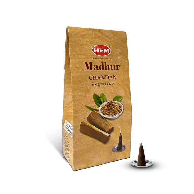 Madhur Chandan Dhoop Cones