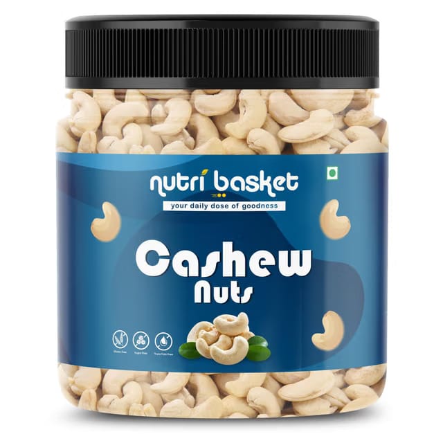 NUTRI BASKET Whole Cashews/Kaju