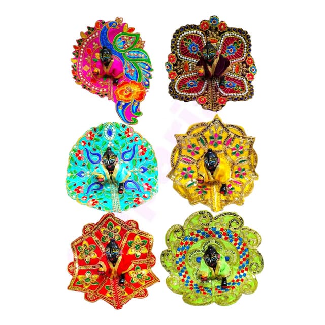 Suparias Laddu Gopal Dress Heavy poshak Set of