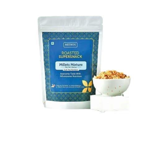 Keeros Roasted Millets Mixture – Peri Peri Flavour
