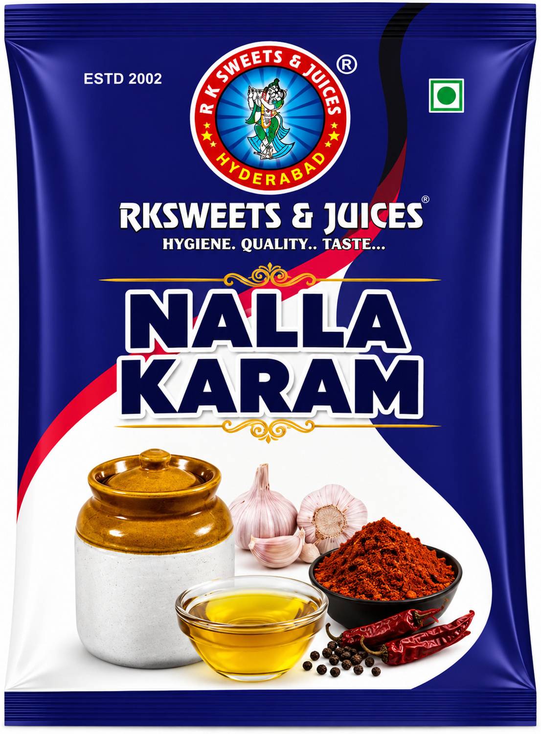 RK SWEETS & JUICES Nalla Karam
