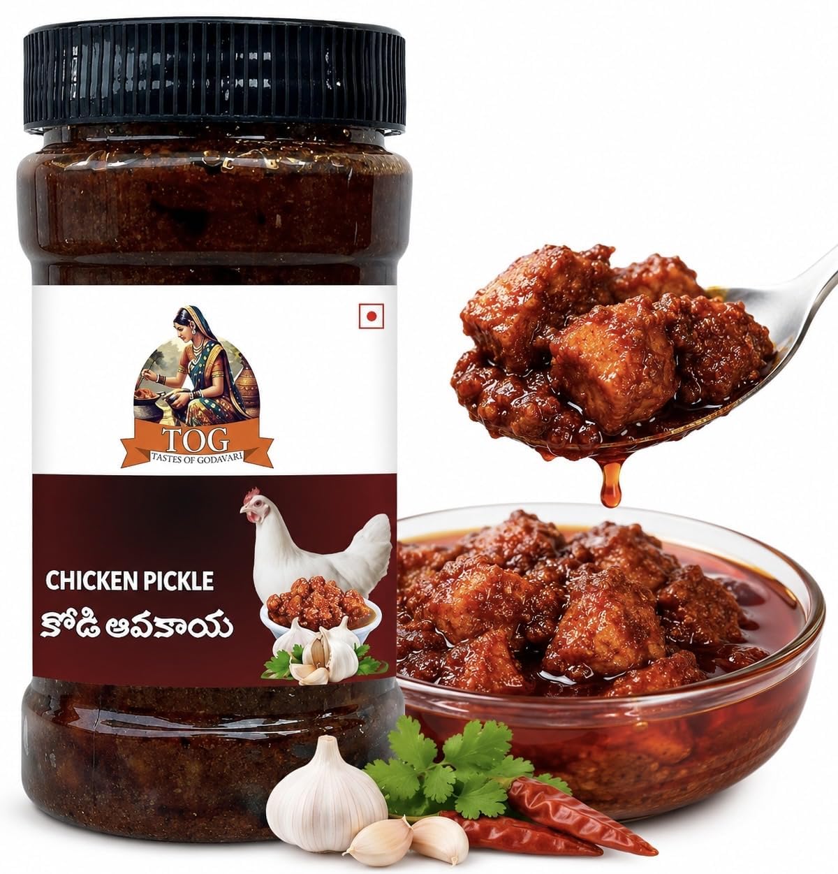 TOG Authentic Andhra Style Chicken Pickle
