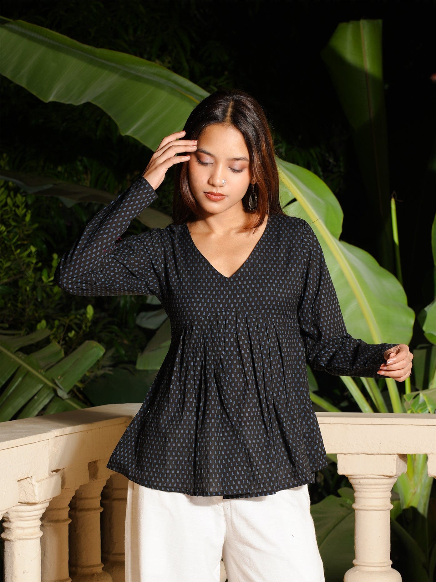 Raaya Sleeved Top