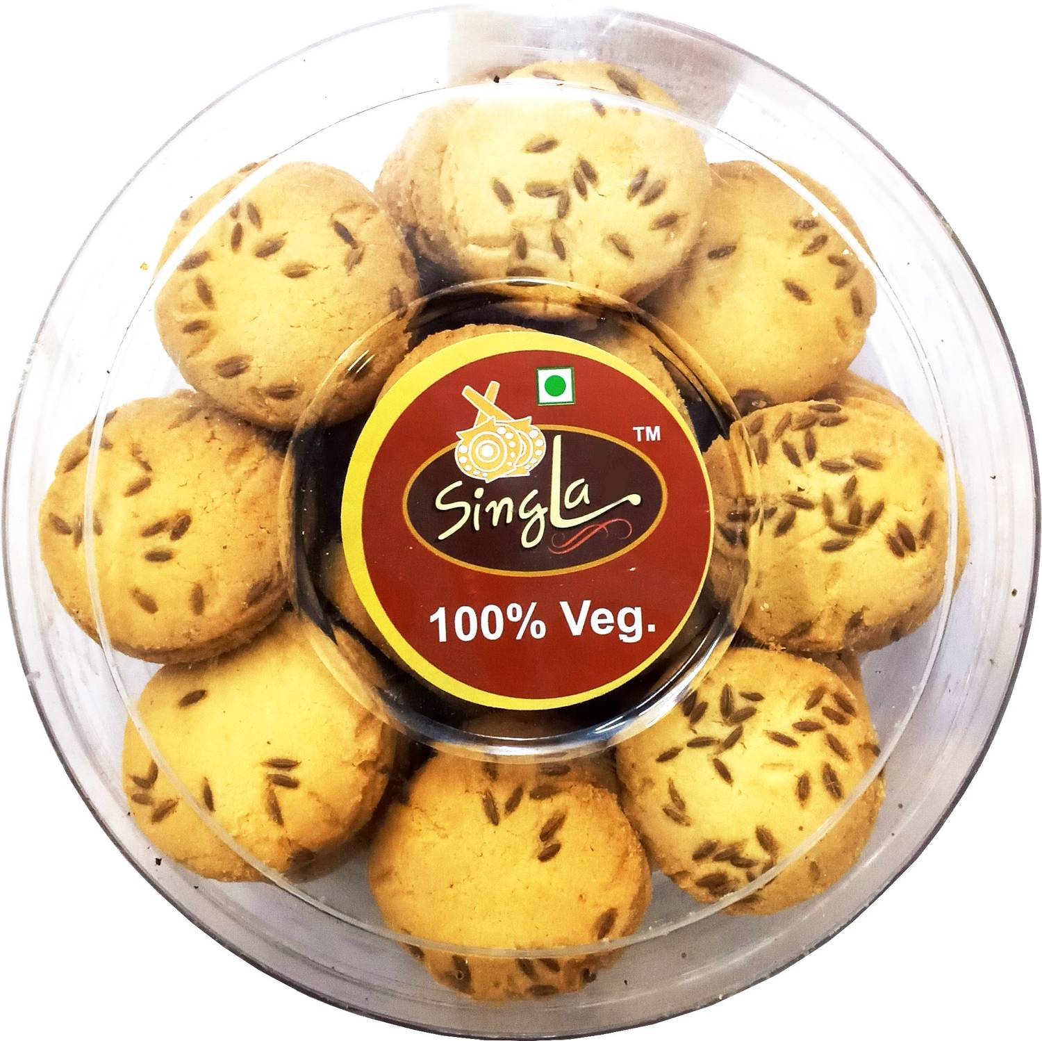 Singla Best Quality Jeera Cookies Biscuits 350g Cookies