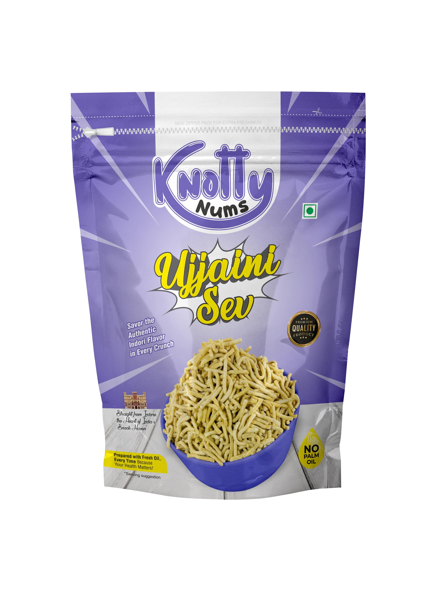 Knotty Nums Ujjaini Sev Pack of