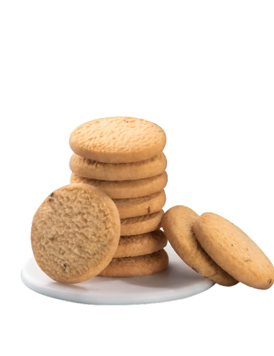 HALLI MANE Salt Cookies – Crunchy & Savory Biscuits, Perfect for Snacks – Authentic Indian's Flavors, 150g Pack
