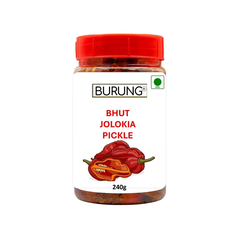 Burung Bhut Jolokia King Chilli Pickle