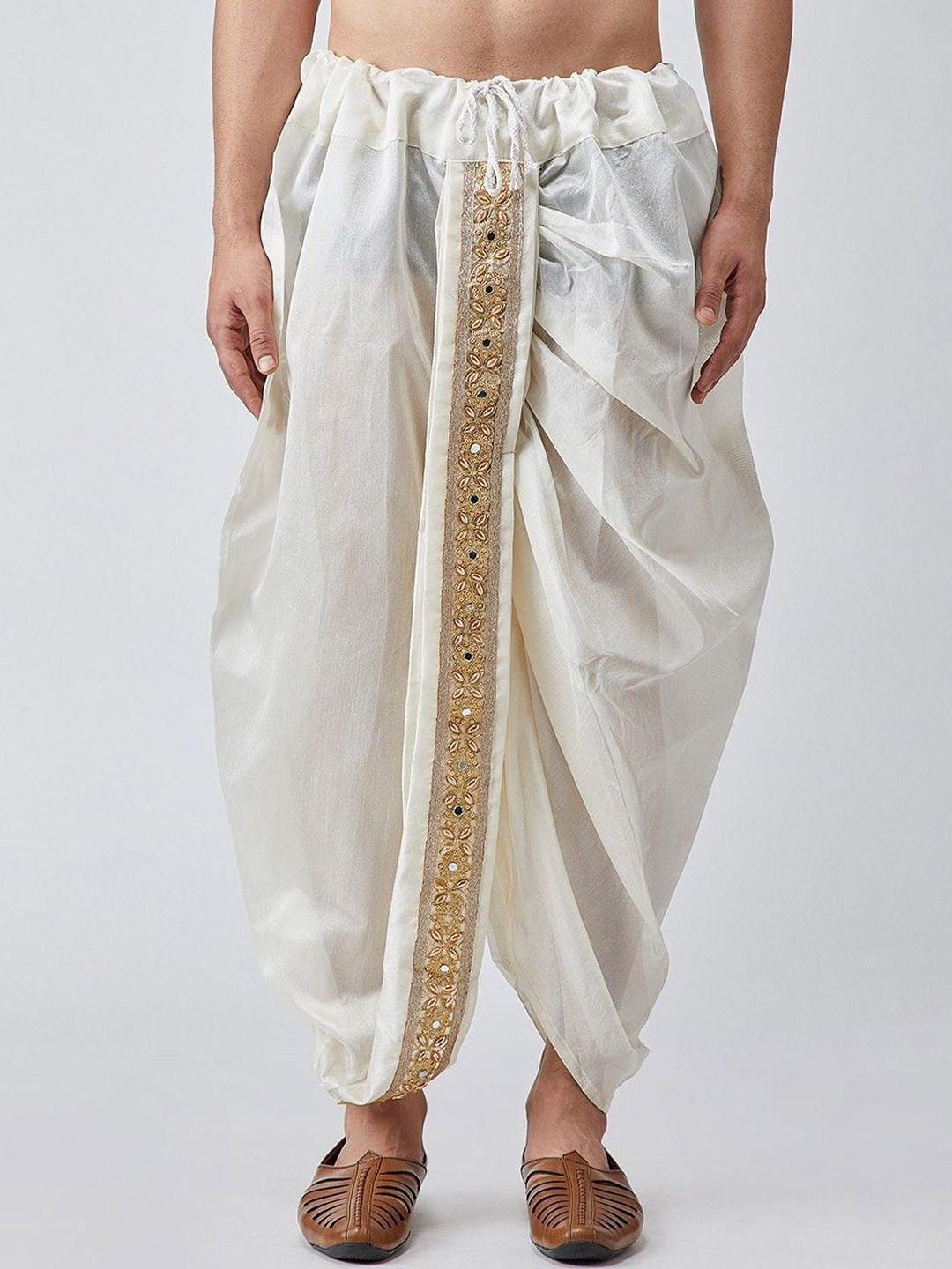 FANZI Men Ankle-Length Printed Dhoti Pants
