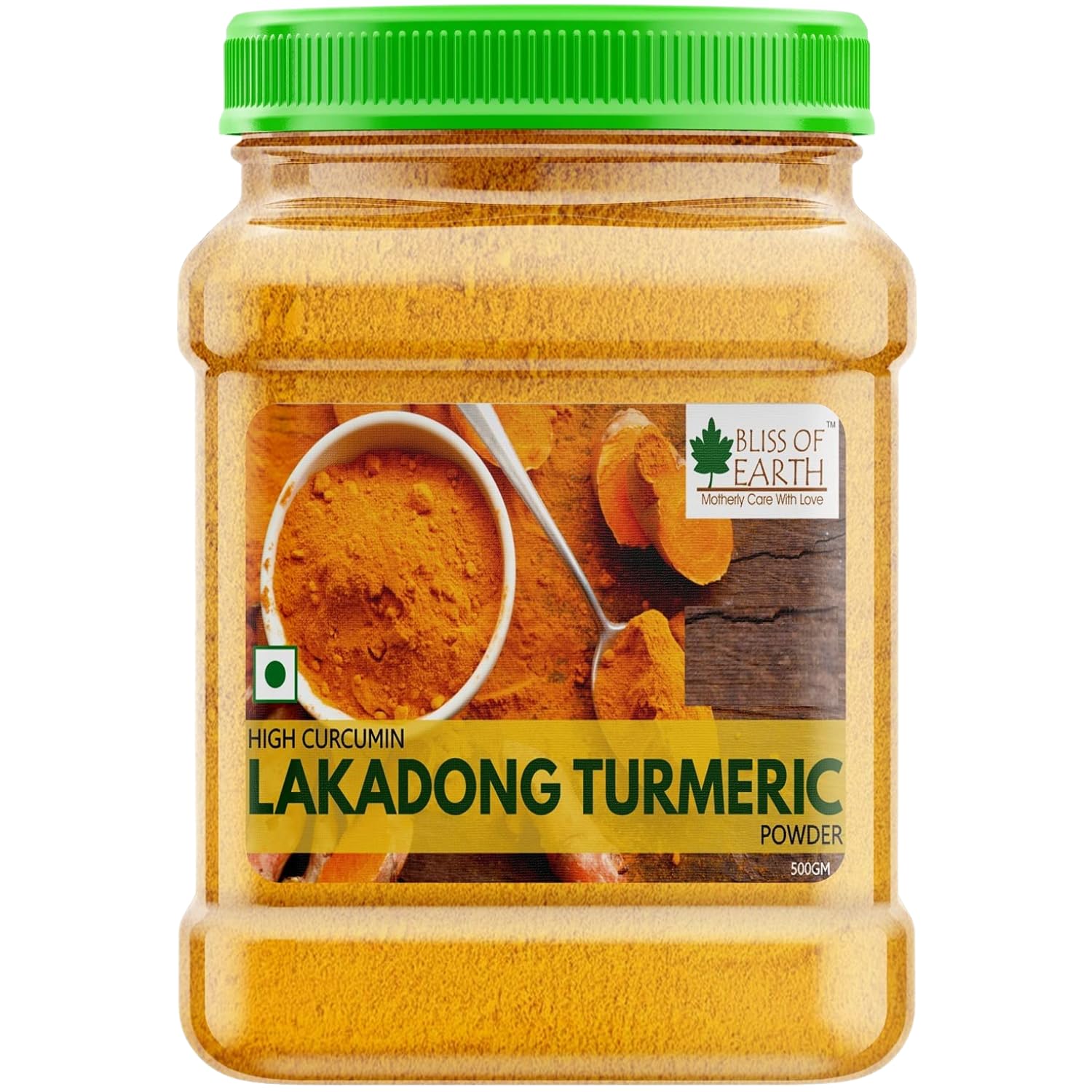 Bliss of Earth Lakadong Turmeric Powder From Meghalaya, Organic Haldi Powder, High Curcumin Turmeric Powder