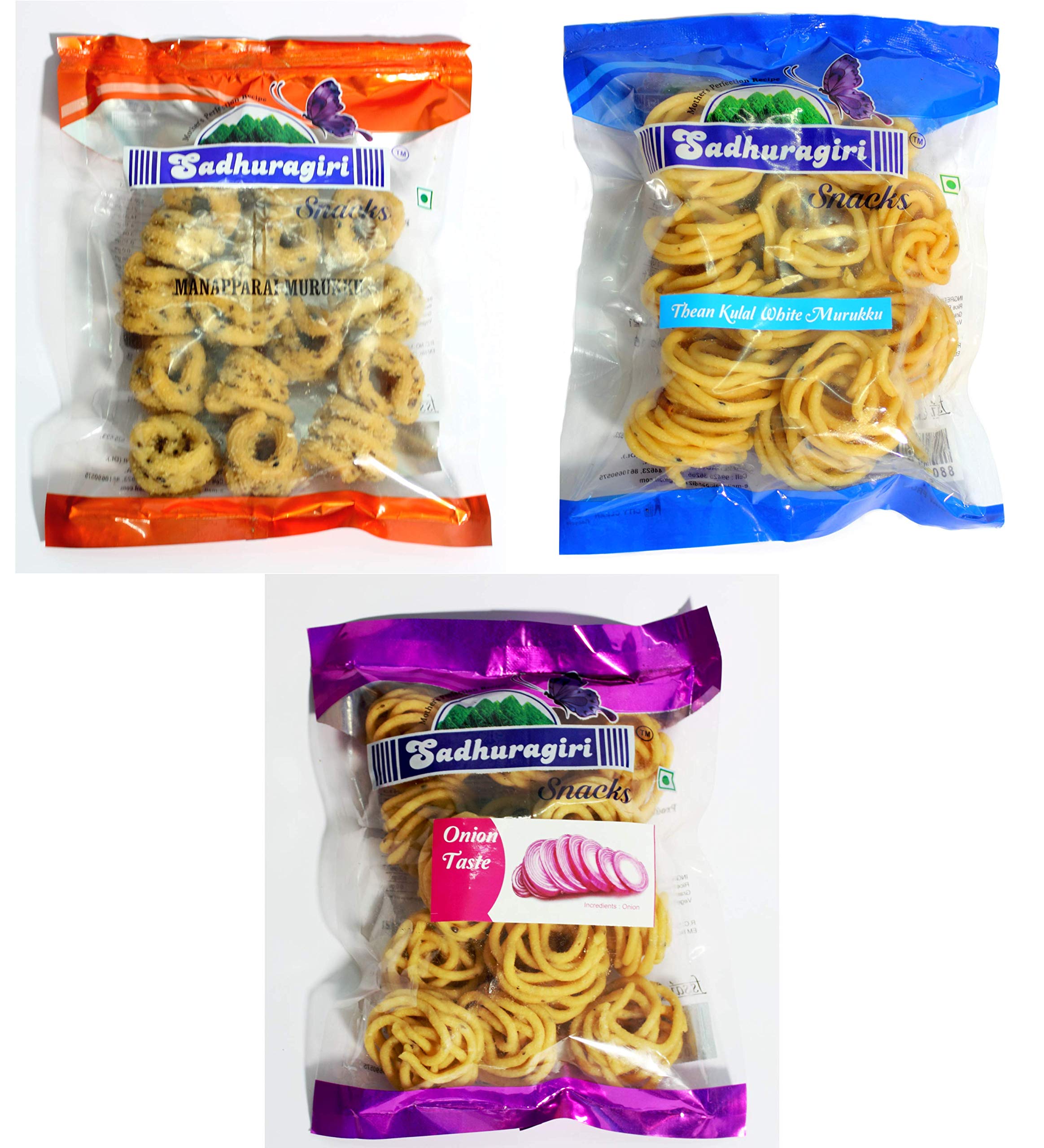 Sadhuragiri Manaparai Murukku, Onion Murukku