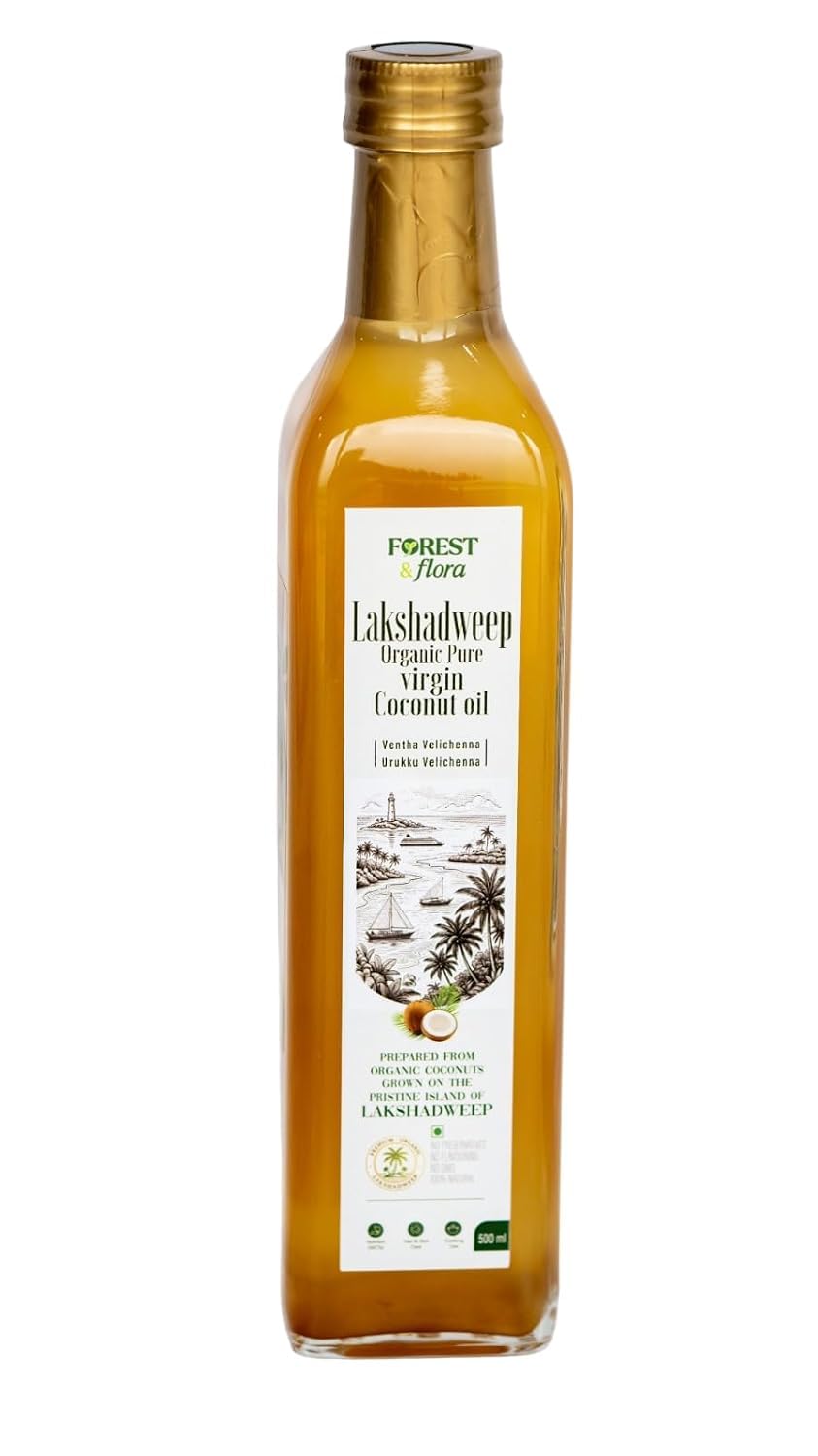 Forest & Flora Lakshadweep Organic Pure Virgin Coconut Oil