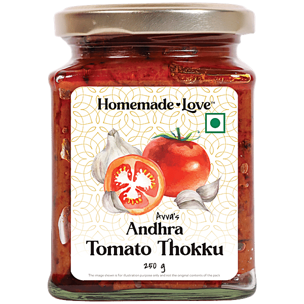 Homemade Love Andhra Tomato Thokku