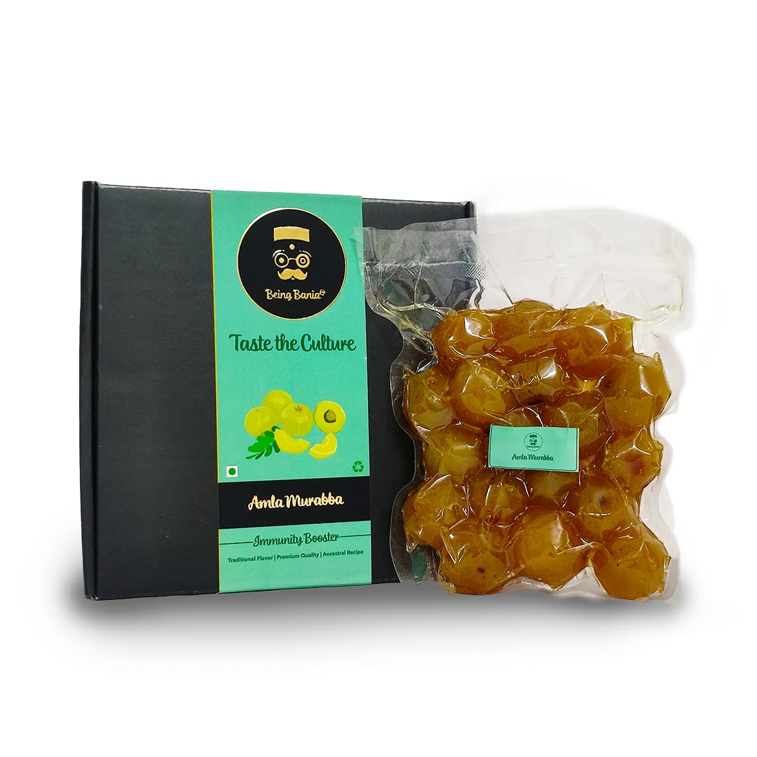 Being Bania Amla Murabba, 750g in vacuum pack
