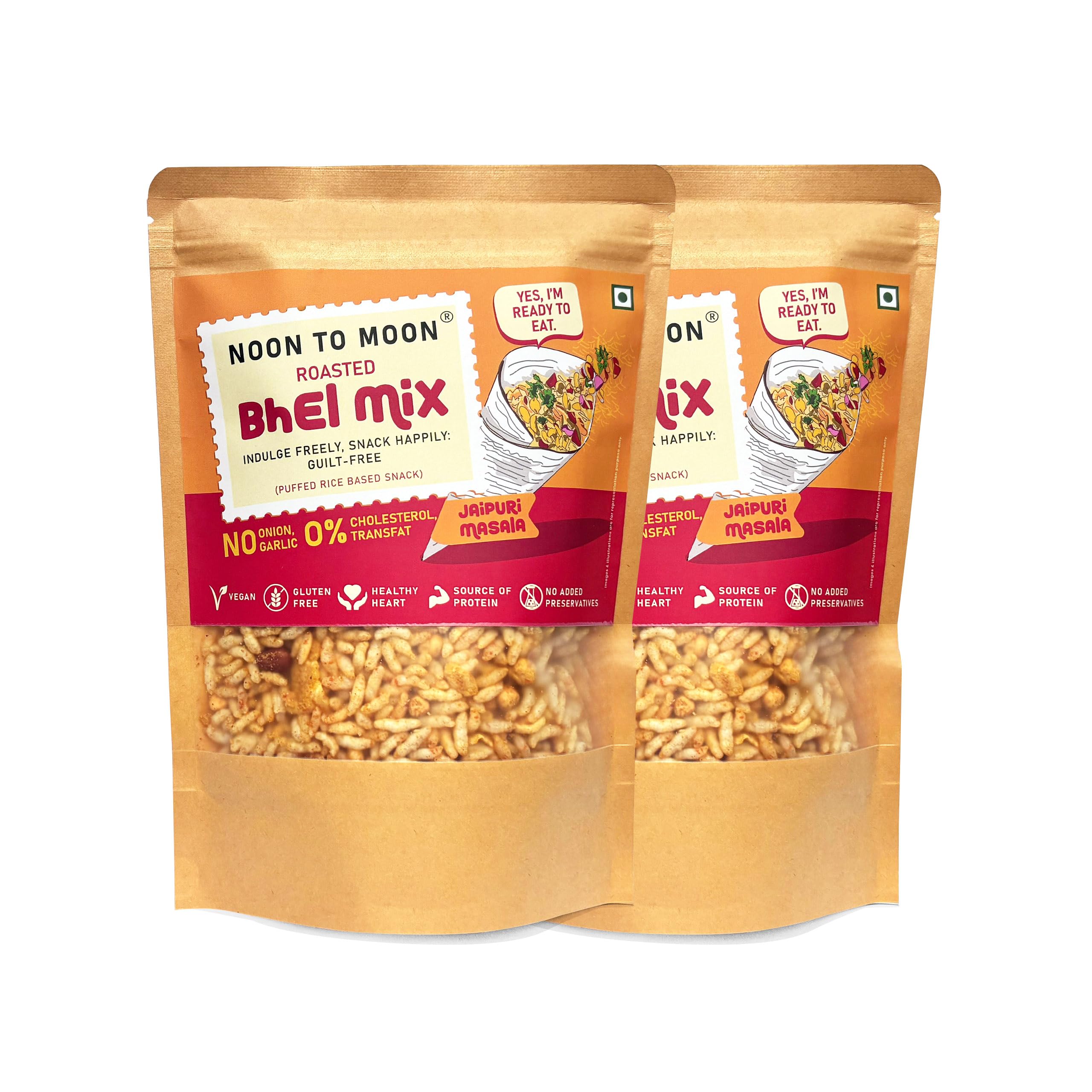 Noon to Moon Healthy Roasted Bhel Mix Namkeen