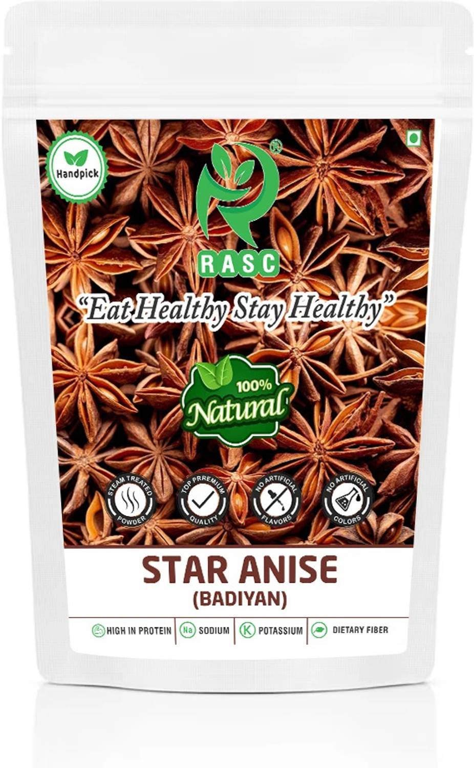 RASC Whole Star Anise I Badiyan I Chakri Phool I Pack of