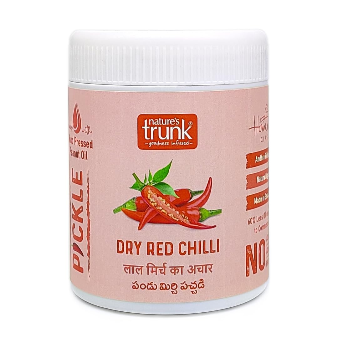Nature's Trunk Traditional Red Chilli Pickle