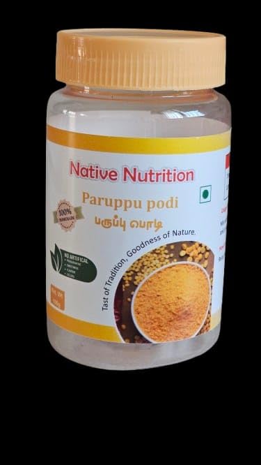 Native Nutrition Paruppu Podi