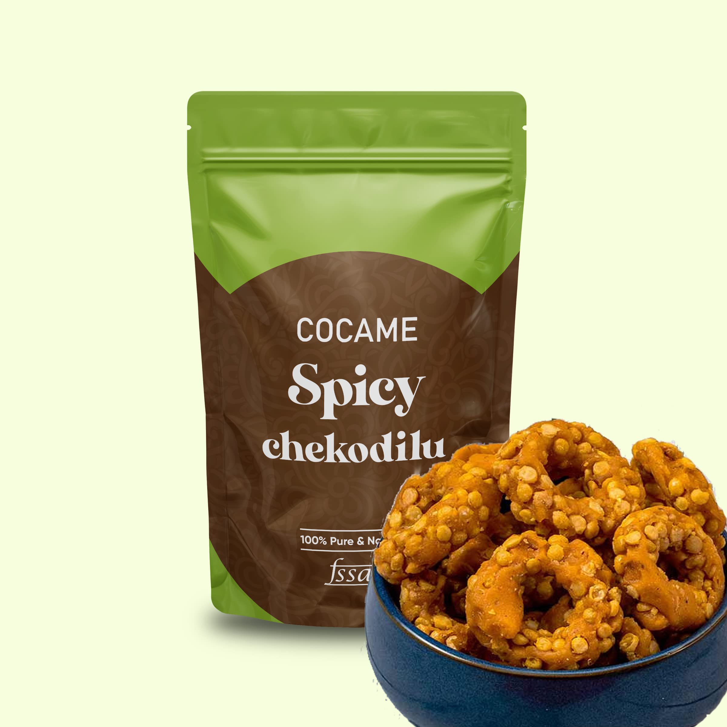 COCAME Pappu Chegodilu/chekodilu/Chekodi/Chegodi/Ring Murukku/ చేగోడీలు/ Curd Rings/Majjige Kodbale/Chegodi/Hand Made
