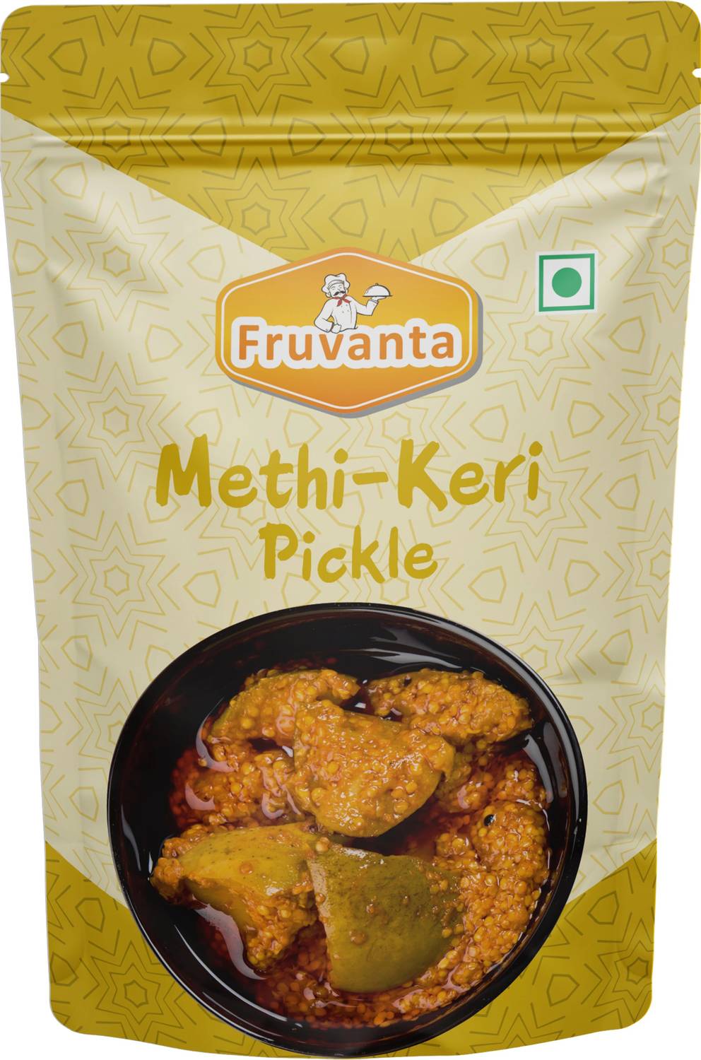 Fruvanta Methiua Keri (Methi and Mango) Pickle.200gm Mango Pickle