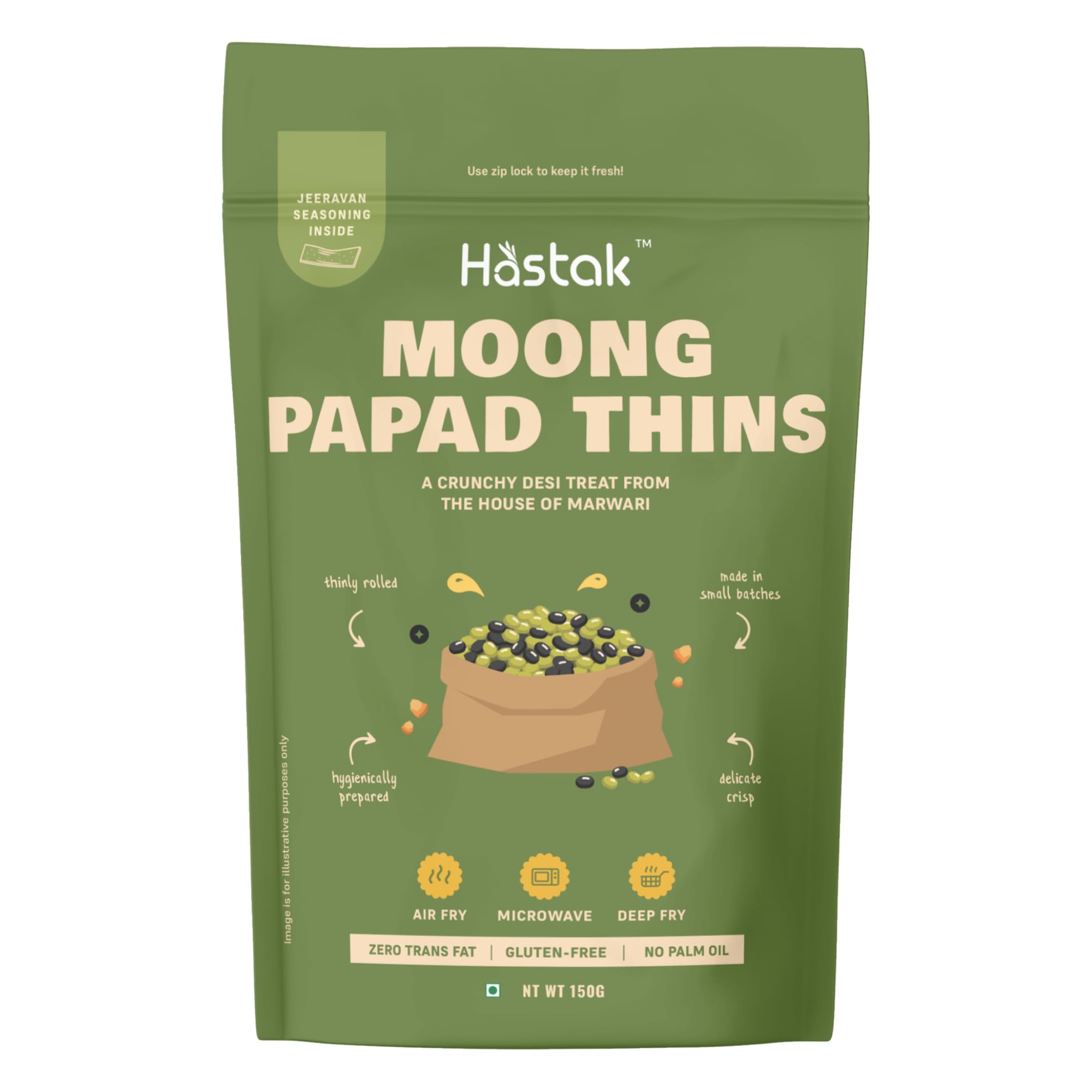 Hastak Moong Papad Thins