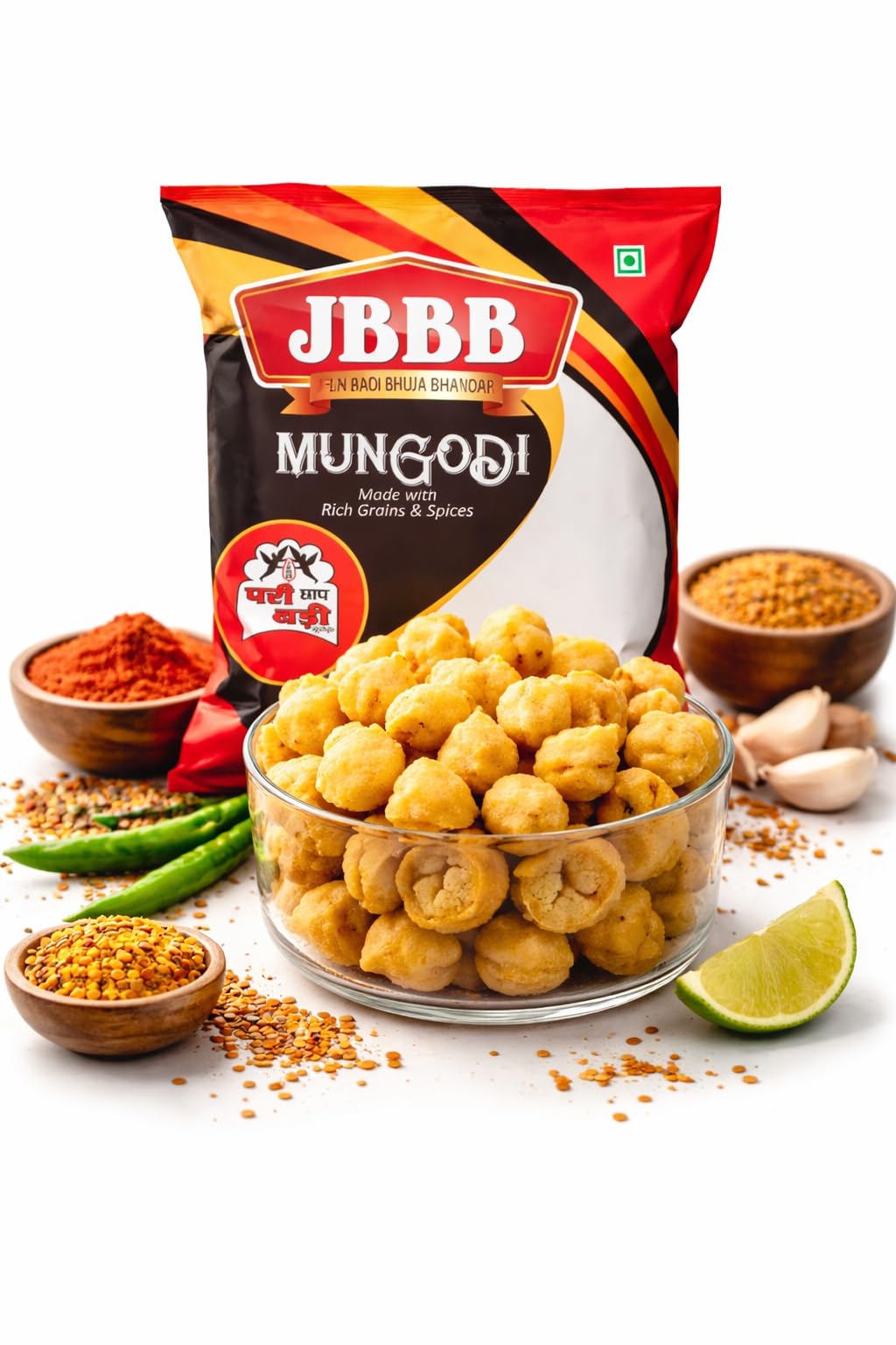 JBBB Jain Rajasthani Mangodi/Mungori 400gm Pack