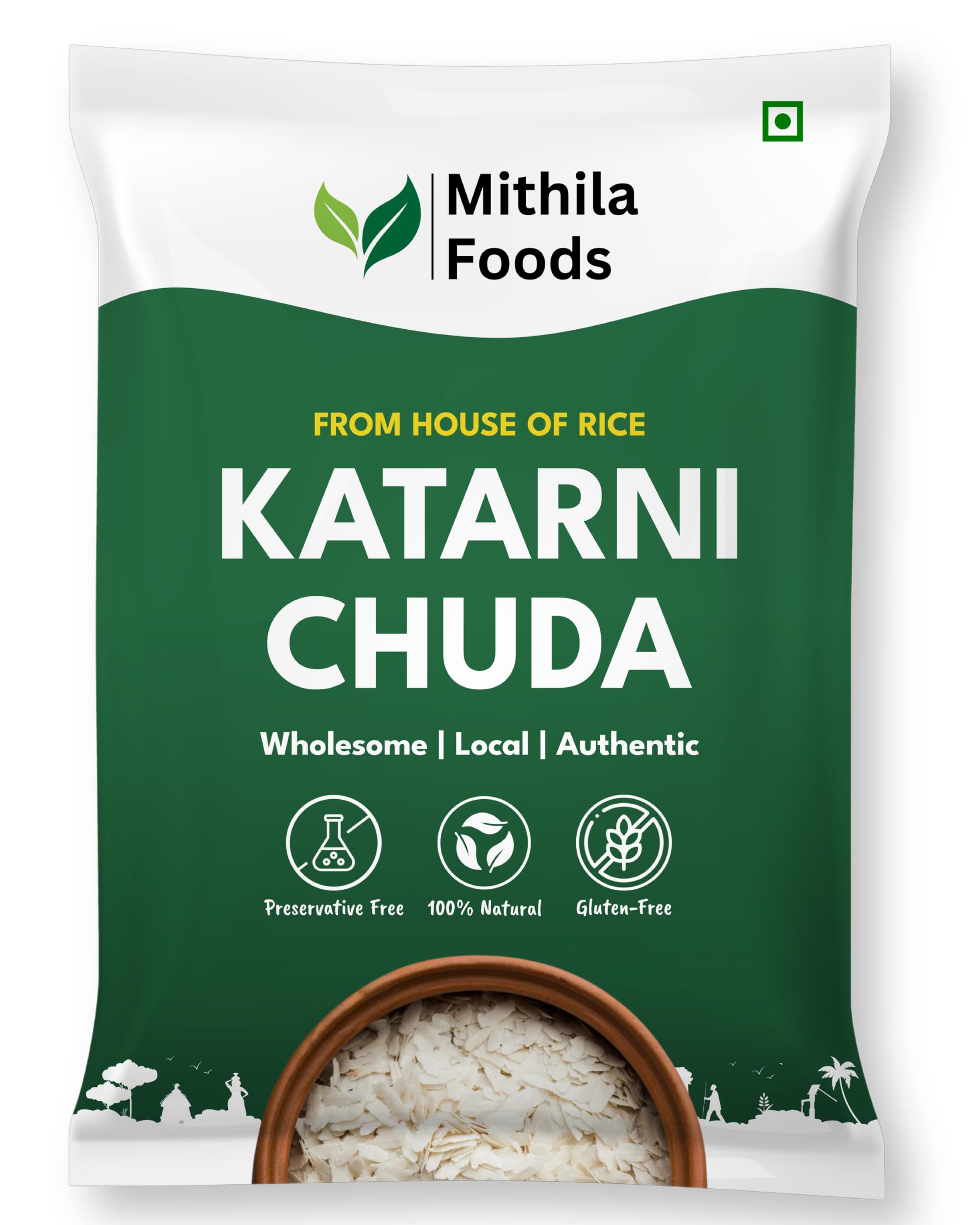 MITHILA FOODS 5 Kg Pure Bhagalpuri Katarni Chuda (Poha)