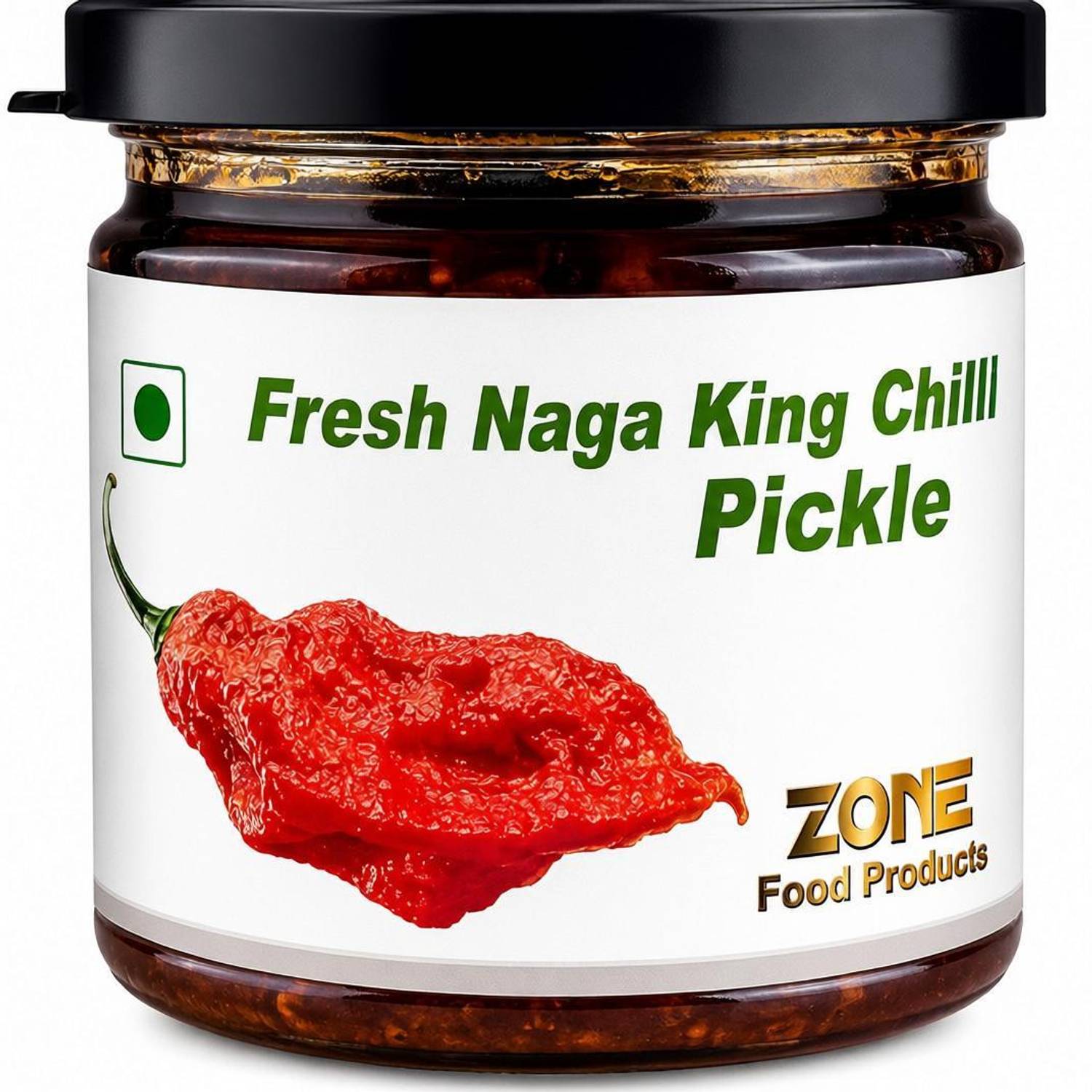 NORTHEAST CHOICE Fresh Naga King Chilli Pickle |Ghost Pepper Pickle |