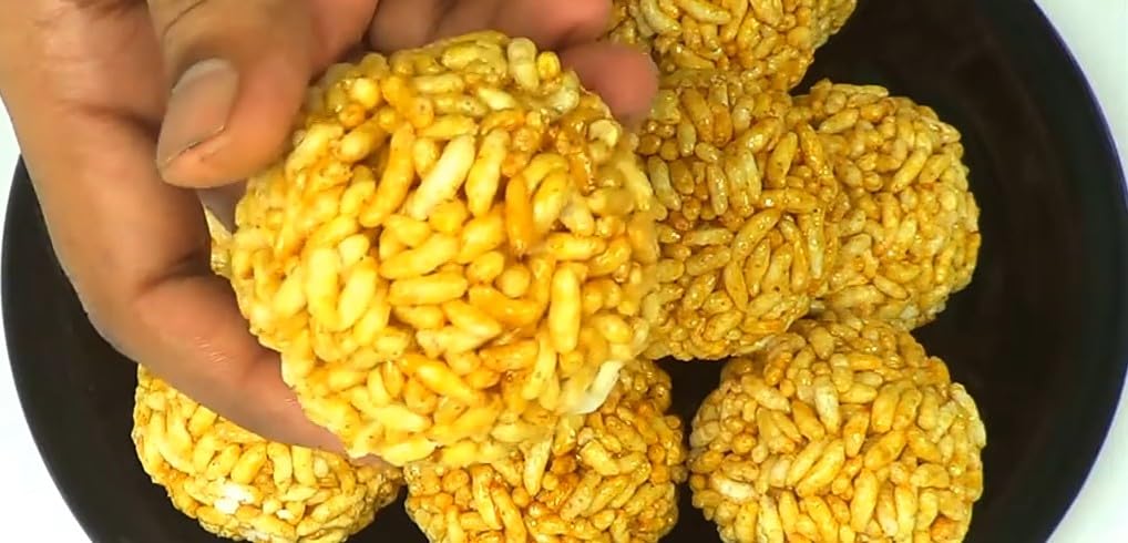 Aadi16's Rustic Sweet of Bengal famous Muri r Moa Sweet Balls