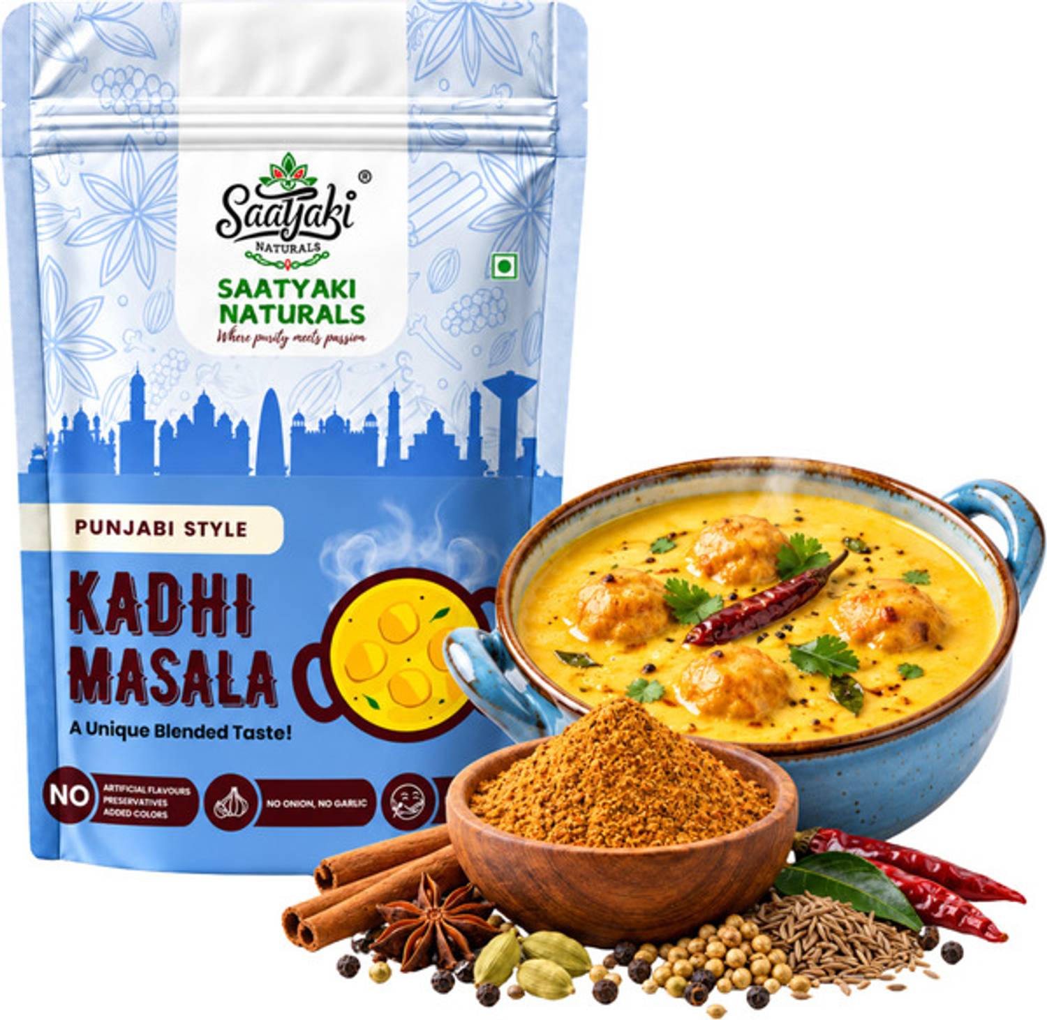 SAATYAKI NATURALS Punjabi Kadhi Masala