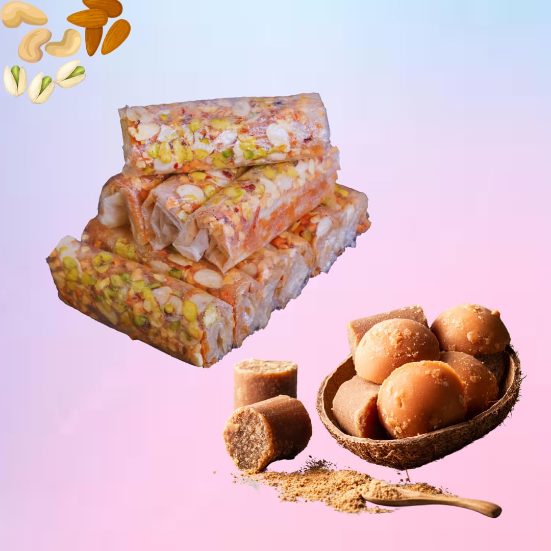 ATPU.IN Atreyapuram Exotic Special Dry Fruits Putharekulu South Indian Delight Gi Tagged Sweet Premium Gift Hamper 10