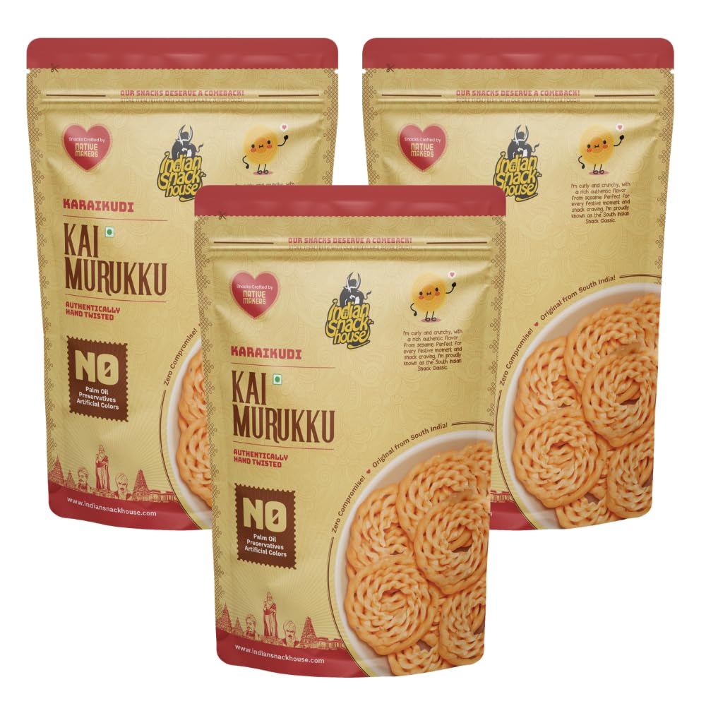 Indian Snack House Karaikudi Kai Murukku
