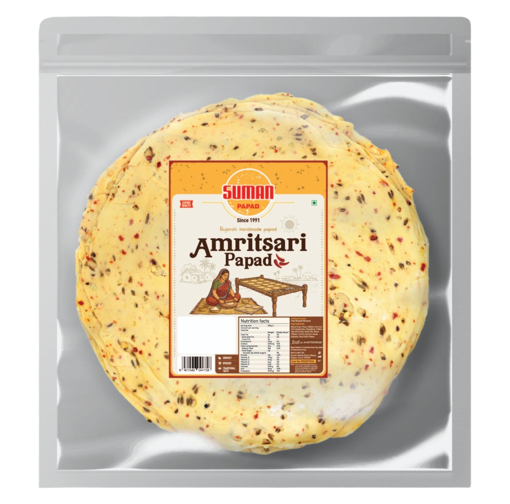 SUMAN PAPAD Fresh Papad