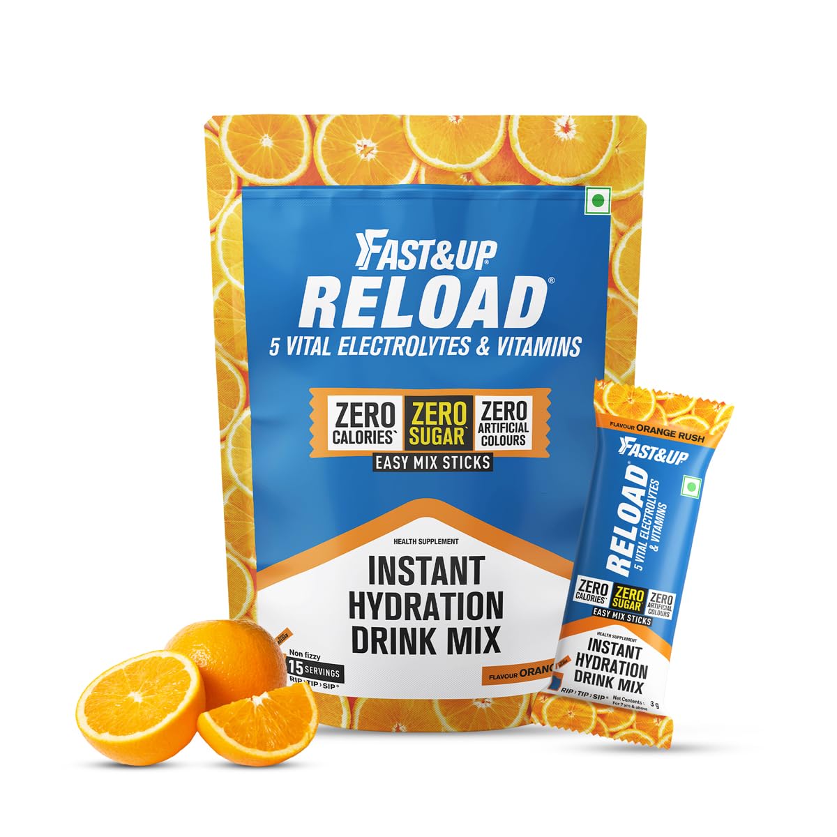 Fast&Up Reload Electrolytes Powder Sachets